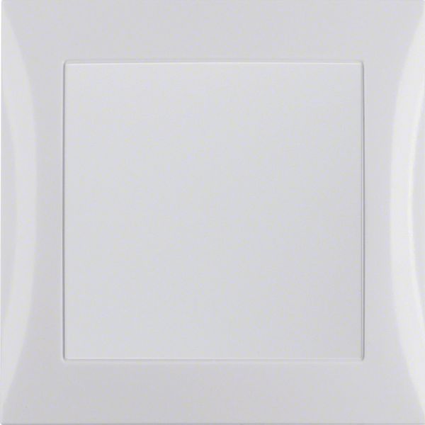 Mains adapter frame, S.1, p. white glossy image 3