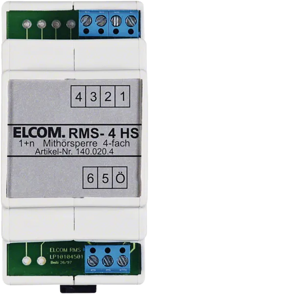 ELCOM RMS-4 HS 1400204 Audio privacy barrier for 4 WE image 1