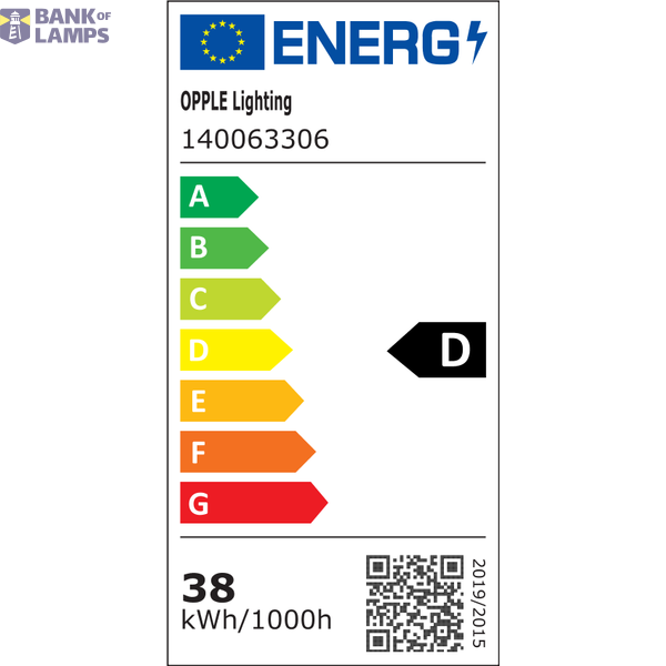 LED T8 Batten 1200mm 38W 6500K CT image 3