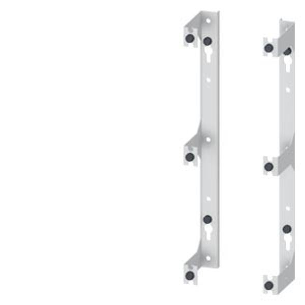 ALPHA BIG-Pack DIN rail holder for 3 DIN rails, designed for 15 mm DIN rail image 1