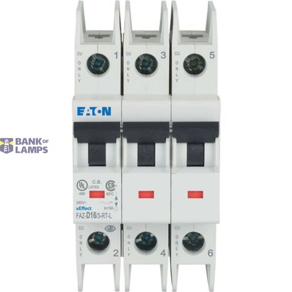 FAZ-D16/3-RT-L Eaton Moeller series xEffect - FAZ-NA, FAZ-RT MCB image 1