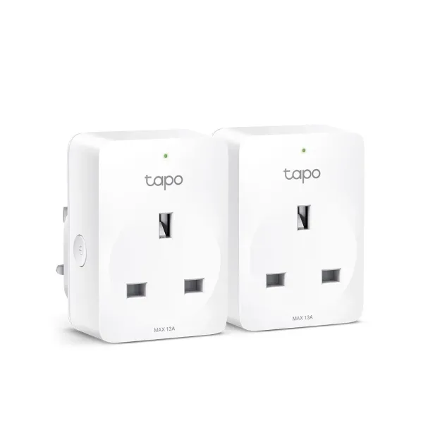 TP-Link Tapo Mini Smart Wi-Fi Socket, Energy Monitoring (2-pack) /Tapo P110 image 1