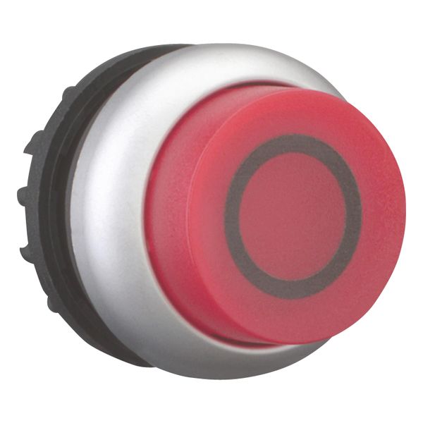 M22-DLH-R-X0 Illuminated pushbutton actuator, RMQ-Titan, Extended, momentary, red, inscribed, Bezel: titanium image 12