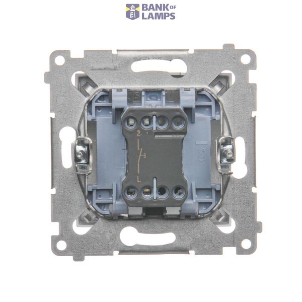 Single socket outlet with Schuko earthing, with shutters, beige, 16A image 1