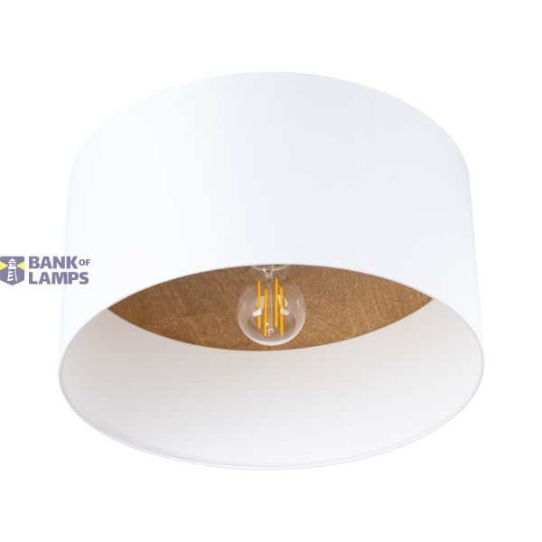 Ceiling lamp TELESTO white/light brown image 2