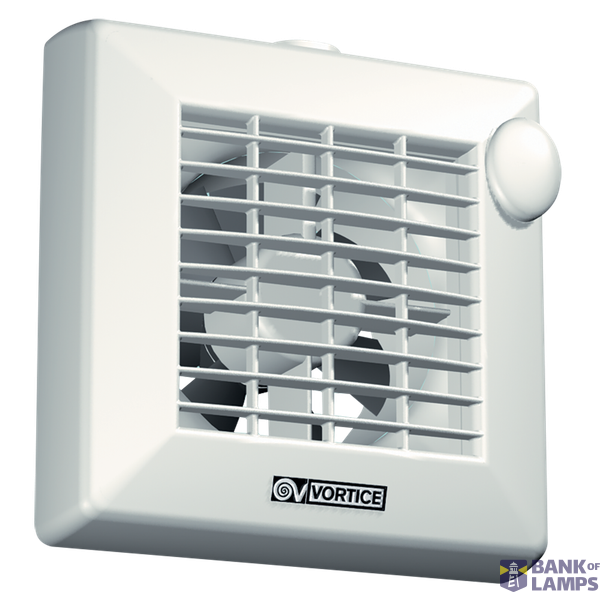 Axial fan wall window M 100 4-inch automatic image 2