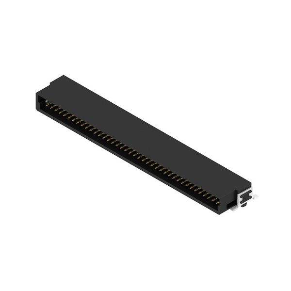 PCB plug-in connector, male header, SMD solder connection, Pitch in mm (P): 1.27 mm, Number of poles: 80, 90°, Tape image 2