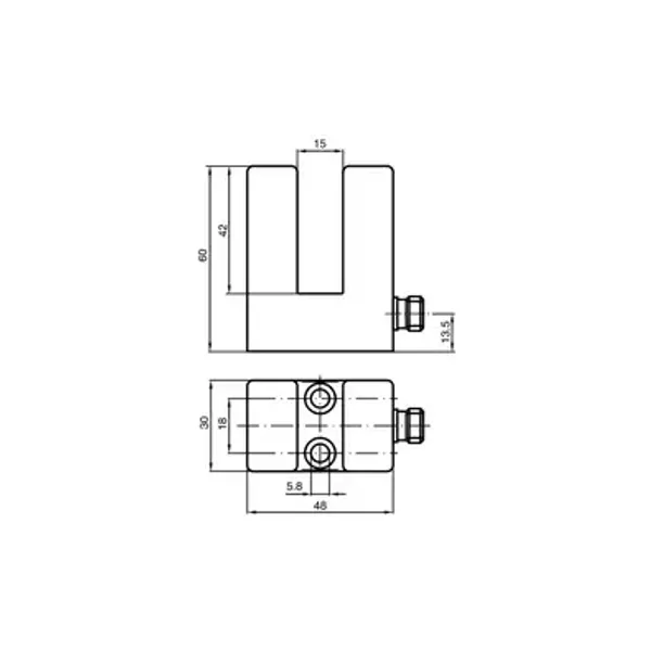 SJ15-E2-V1-Y40122 Induct slot sensor image 1