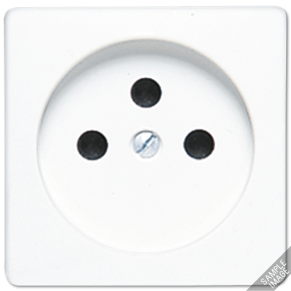 Cover for socket, French/Belgian system 121FKISGPL-1 image 1