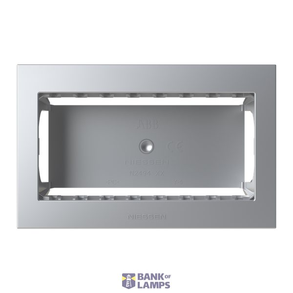 N2494 PL Box IP40 4M silver image 1
