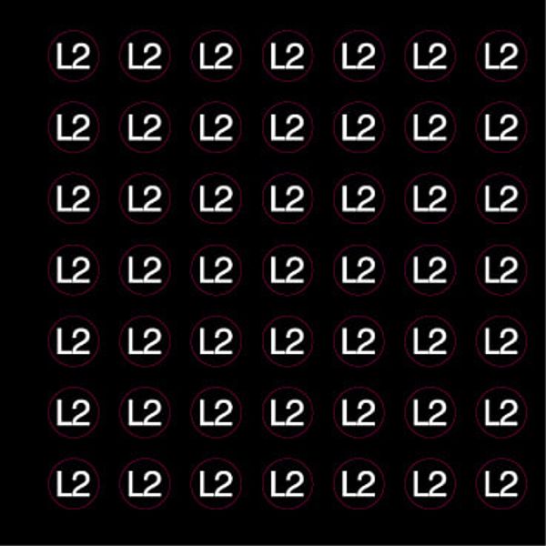 Adhesive label - Dimensions: 130 x 130 mm image 1