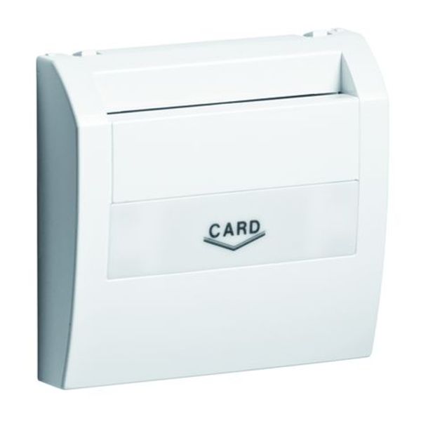 COV PLAT F/CARD-SYSTEM SWITCH WHITE image 2