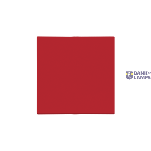 Single button for switches and push buttons, red image 1
