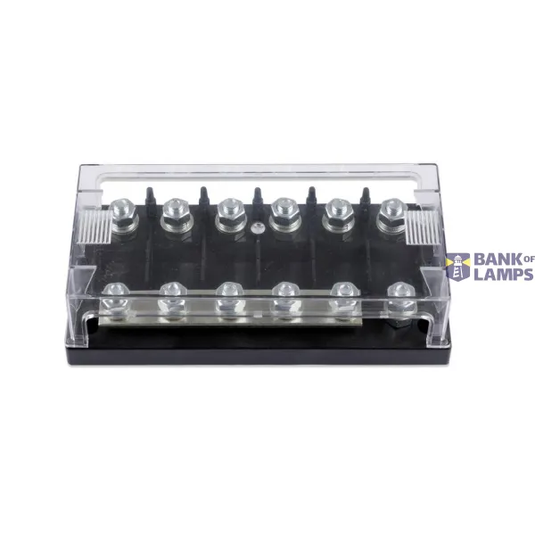 Victron Energy Fuses and holders Fuse holder 6-way for MEGA-fuse image 1