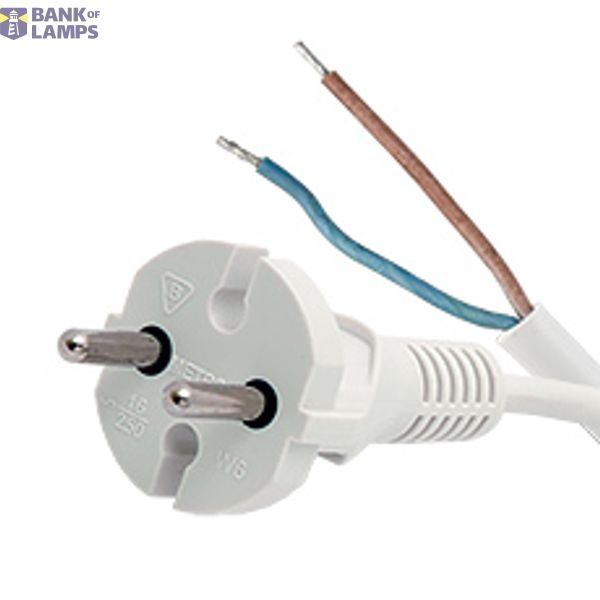 W-6 OMY 2X1.5 white connection cable image 1