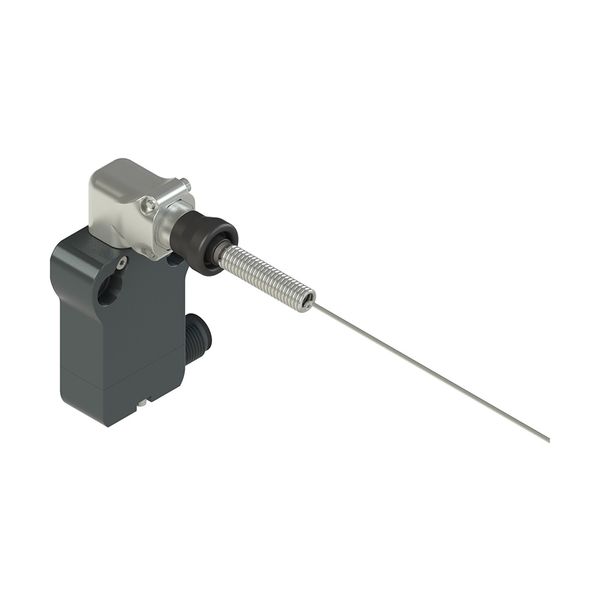 Modular prewired switch with spring rod with cat's whisker 90? transmission block image 1