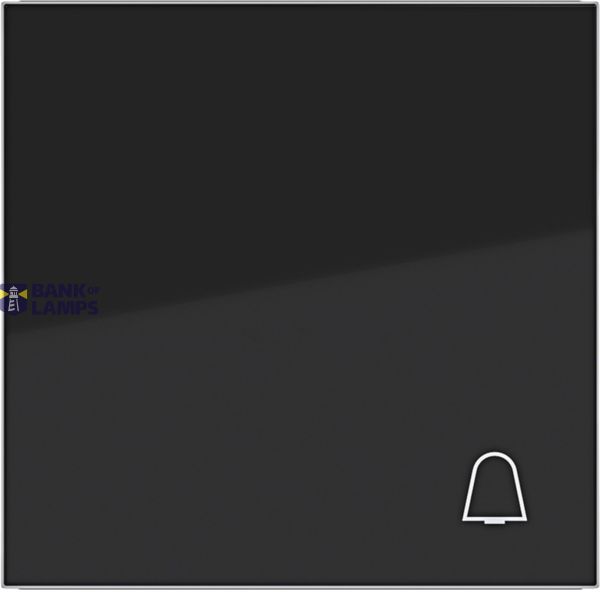 Single rocker, bell symbol imprint, A.x/C.x, glossy night black image 1