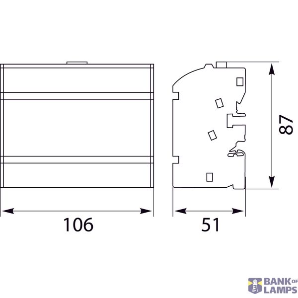 Distribution block BRZ-4X11 image 2