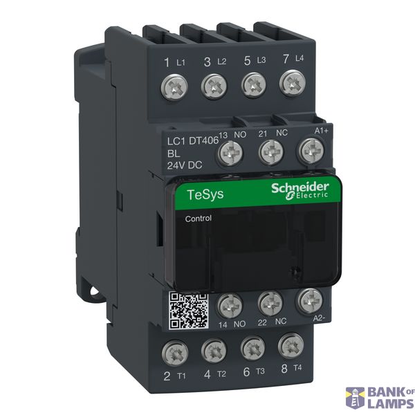 Contactor TeSys Deca 4P 4NO 40A 24VDC image 2