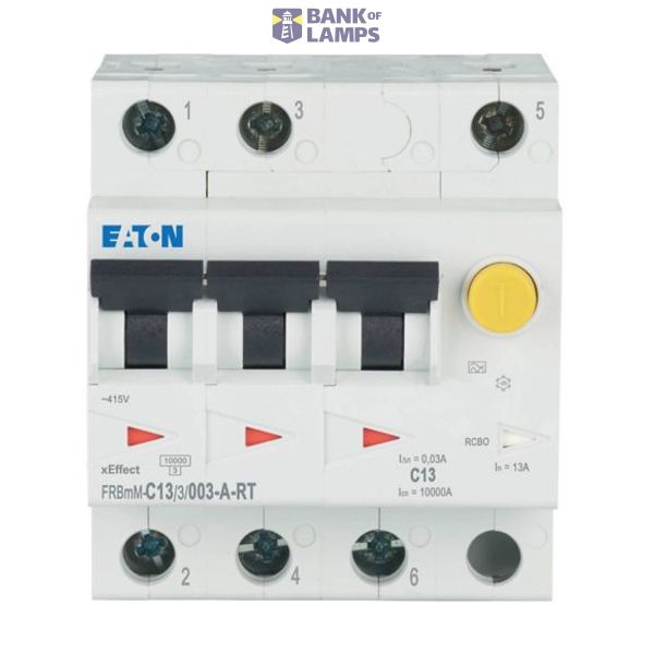 FRBMM-C13/3/003-A-RT Eaton Moeller series xEffect - FRBm6/M RCBO - residual-current circuit breaker with overcurrent protection image 1