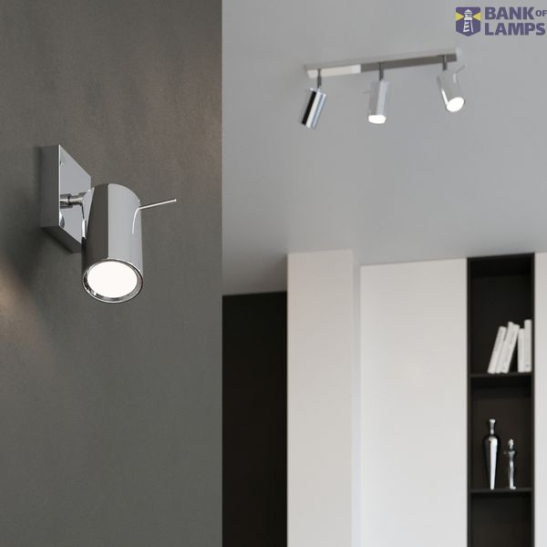WALL LAMP RING CHROME GU10 1X40W IP20 image 6