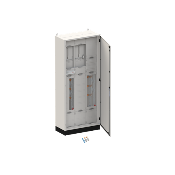 WX32KK11L 12RE 3FB Complete cabinet according to FNN In 420A with three-point fastening image 3