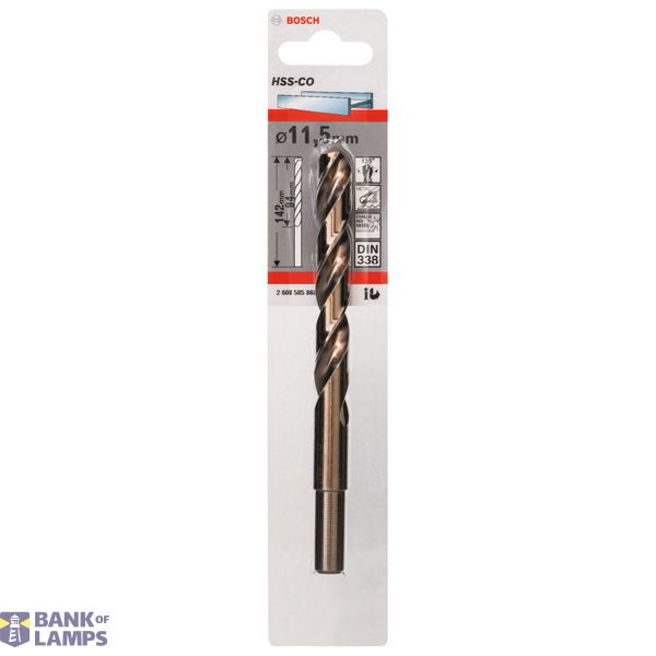 Metal drill bits HSS-Co, DIN 338 11,5 x 94 x 142 mm 1 pcs. image 2