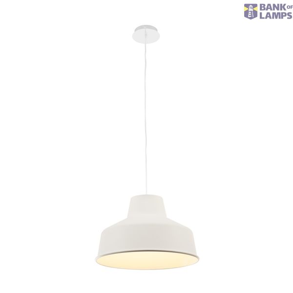 FENDA E27 pendant, white, without shade image 4