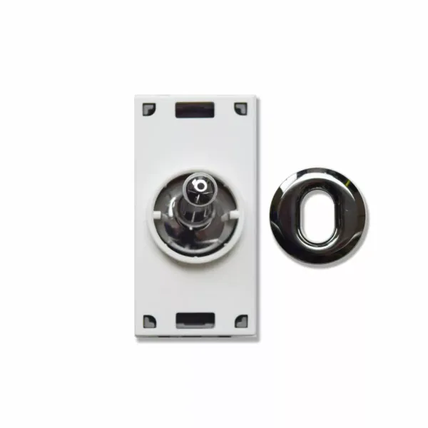 2CH. BUS CONTROL    - CHROME TOGGLE - KNX 1M. S.44 image 1