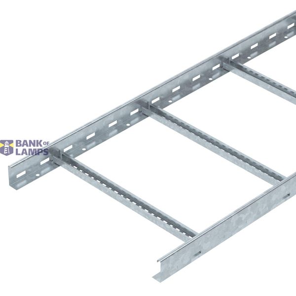 LLIS 650 3 FT Cable ladder perforated rung, welded 60x500x3000 image 1
