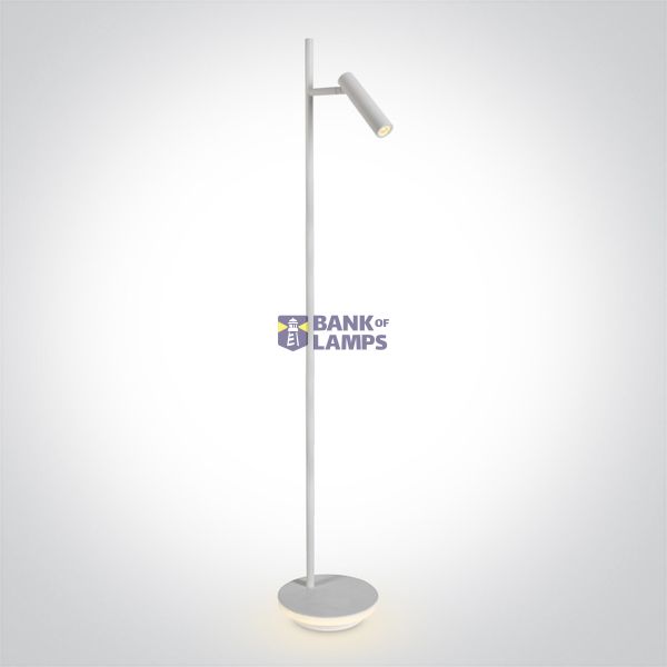 WHITE SPOT 3W + 8W WW FLOOR LAMP IP20 230v image 1