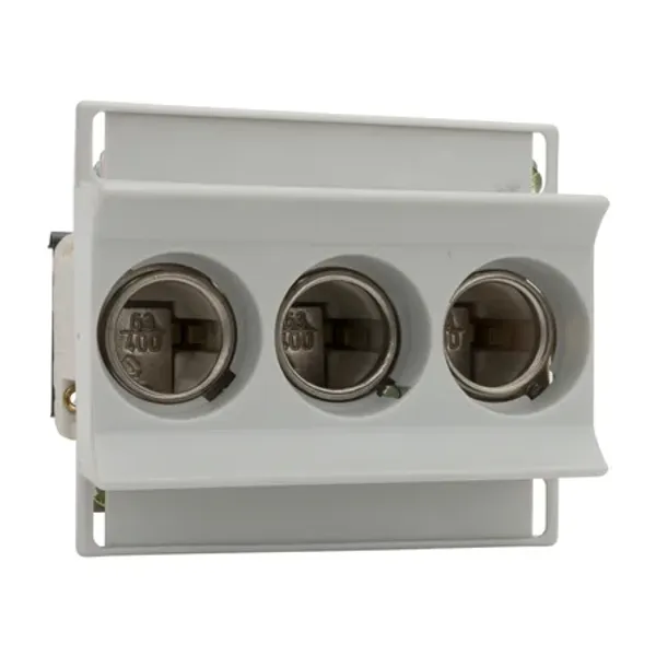 LIN 1731.272 NEOZED fuse base D02 63A 3p clamp/clamp image 1