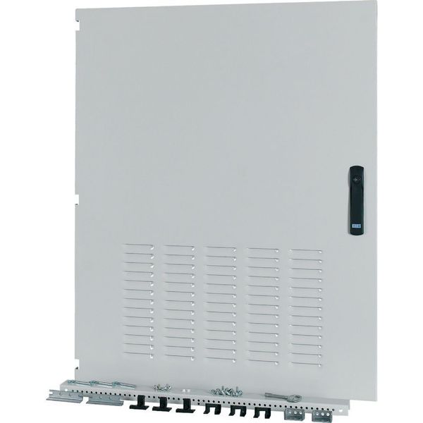 XSDMRV4097508 Box Solution door, ventilated, IP42, right, HxW=975x800mm, grey image 3