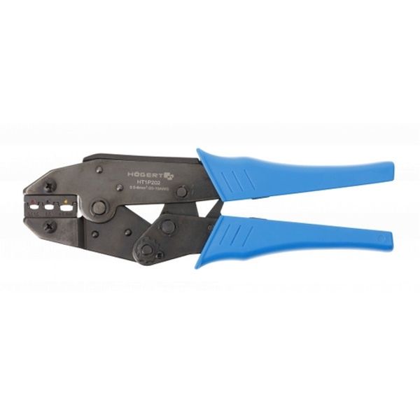 HOEGERT Insulated terminal crimping plier image 1