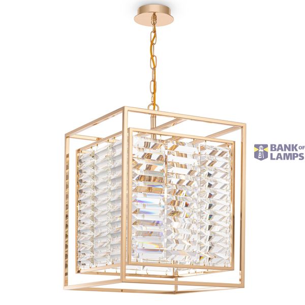 Neoclassic Tening Pendant Lamp Gold image 1