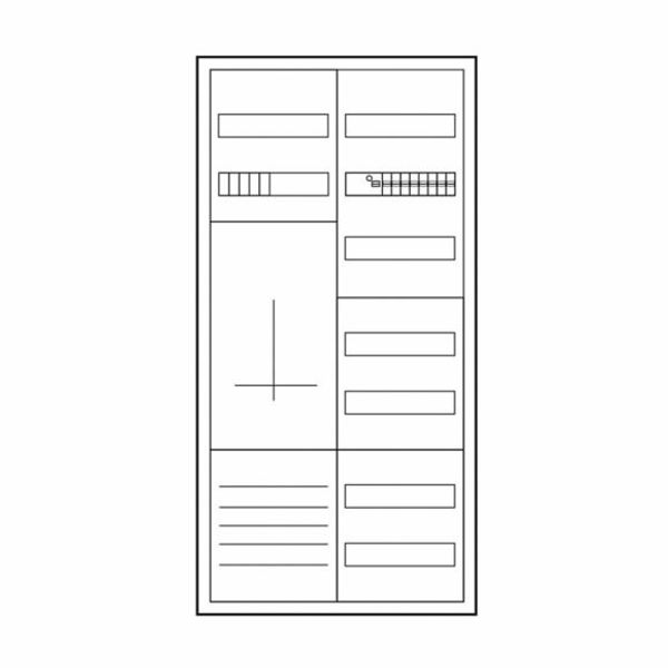 ZSD-ZV-1100/A-BASIC Eaton Metering Board ZSD meter cabinet equipped image 1
