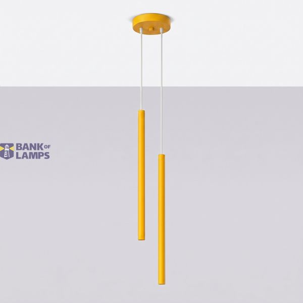 Pendant lamp PASTELO 2 yellow image 6