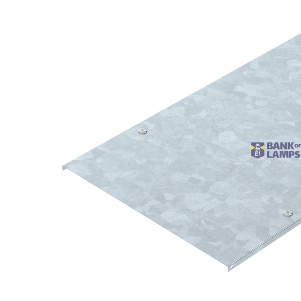 Cover with turn buckle for cable tray and ladder 450x3000 Steel Hot-di image 1