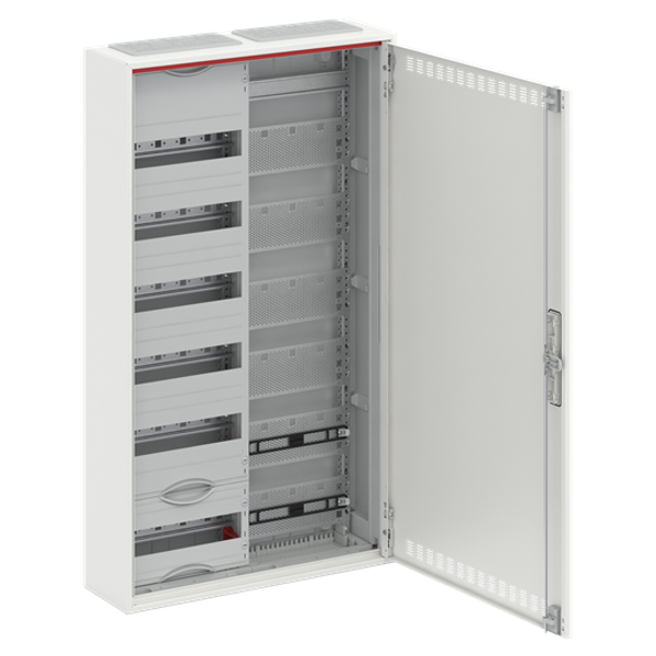 CA26VML ComfortLine Compact distribution board, Surface mounting, 72 SU, Isolated (Class II), IP30, Field Width: 2, Rows: 6, 950 mm x 550 mm x 160 mm image 2