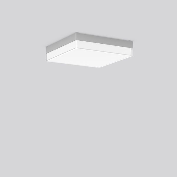 FLAT SLIM square, 13...21 W, 1300...2300 lm, 830, 840, silver, DALI Ce image 2