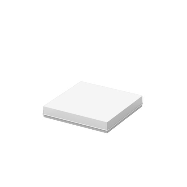 Replacement cover, plastic glass L 380 B 380 H 62 colour: white image 1