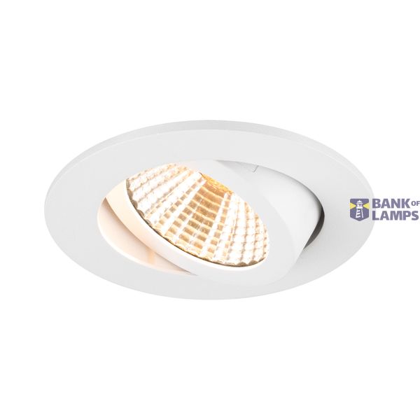 NEW TRIA® 68, ceiling installation ring, D: 8.2 H: 2.6 cm, IP 20, white image 2