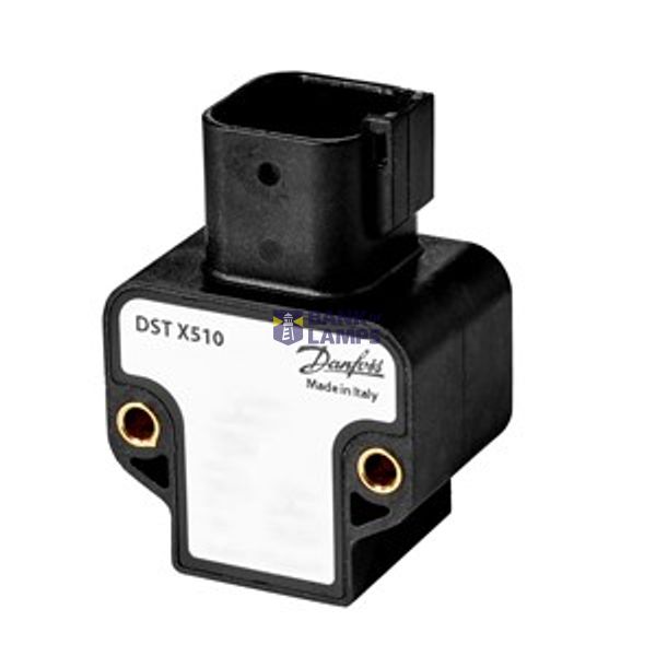 Rotary position sensor, DST X510, 180 °, Redundant, SAE J1939 image 1