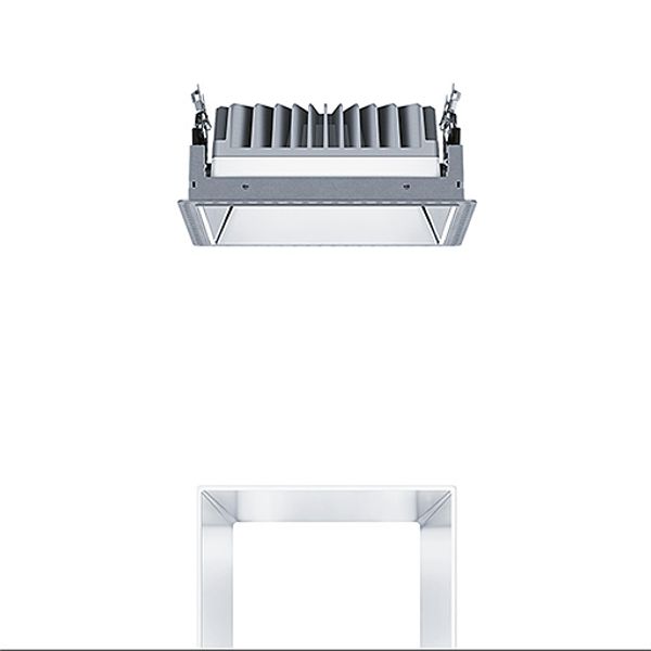P-INF Q190L 1800-930 LDO AL TL - LED ceiling-recessed luminaire image 1