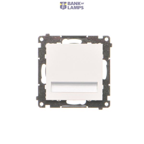 LED luminaire, 230V, white matt image 1