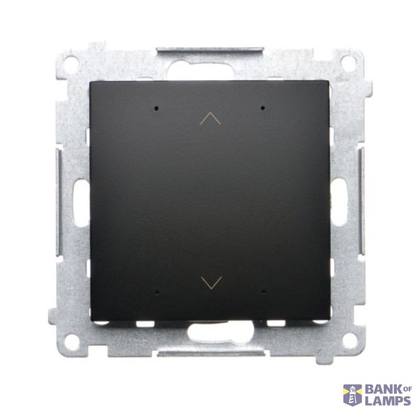 Roller blind controller, 8A, black matt image 1