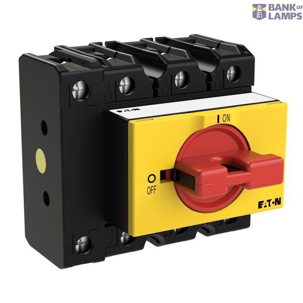 P3 On-off switch, 80 A,Service distribution board mounting, 4 pole, Fo image 4