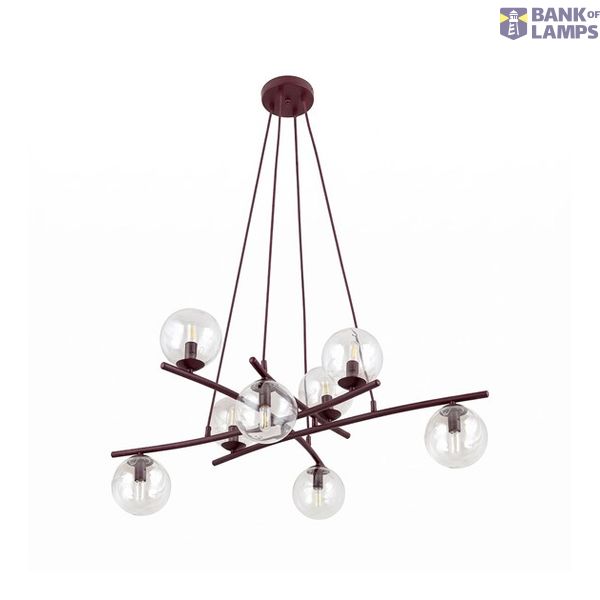 ESSA 8 BURGUNDY TRANSPARENT image 1