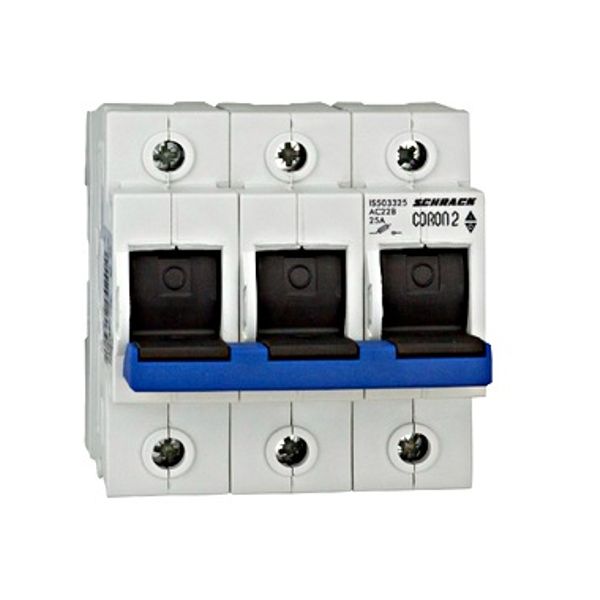 Coron 2, Fuse Loadbreak Disconnector, D02, 25A, 3-pole image 1