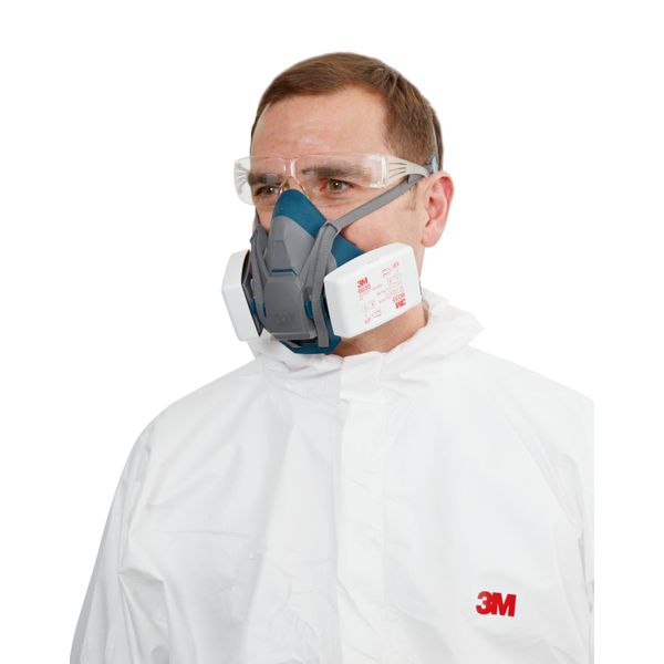 3M™ Reusable Half Face Mask Respirator, Quick Latch, Small, 6501QL image 2